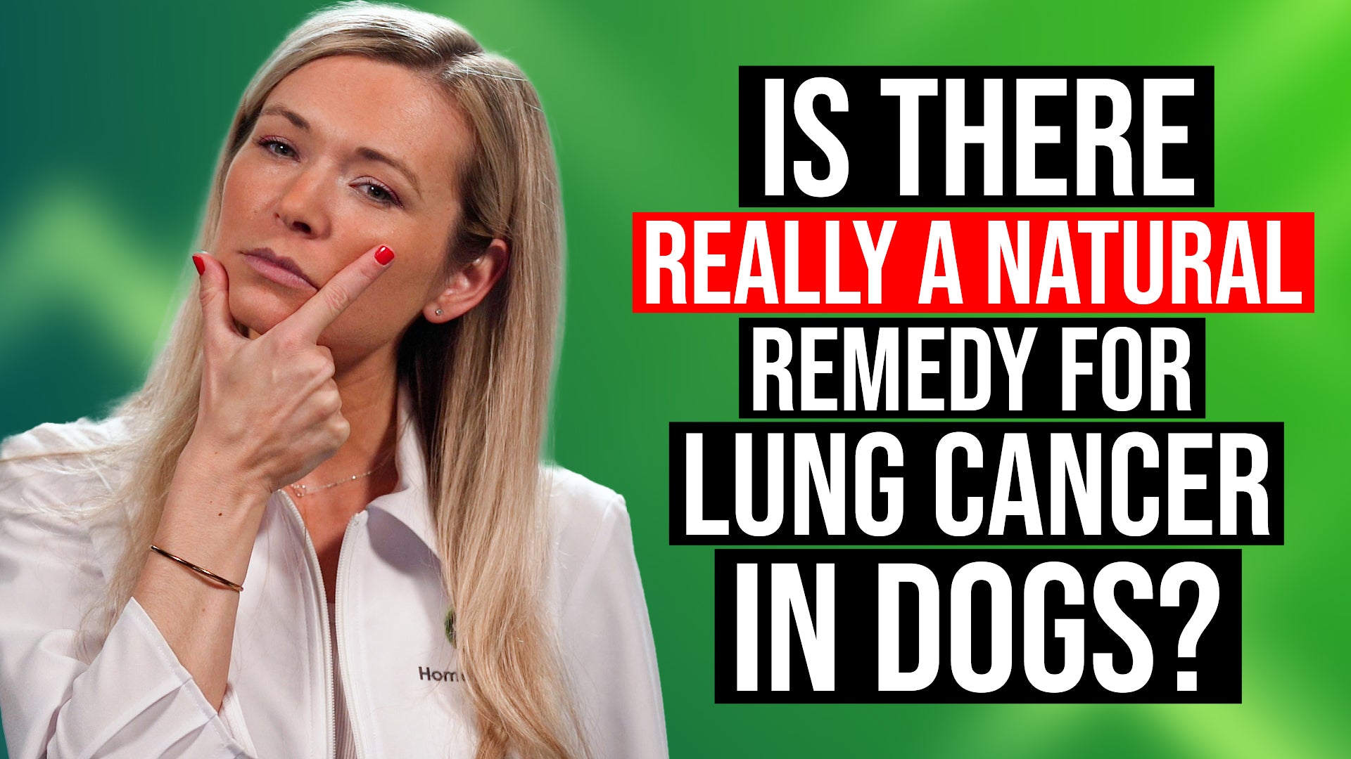 Lung Cancer in Dogs | The Right NATURAL Remedies to Go For