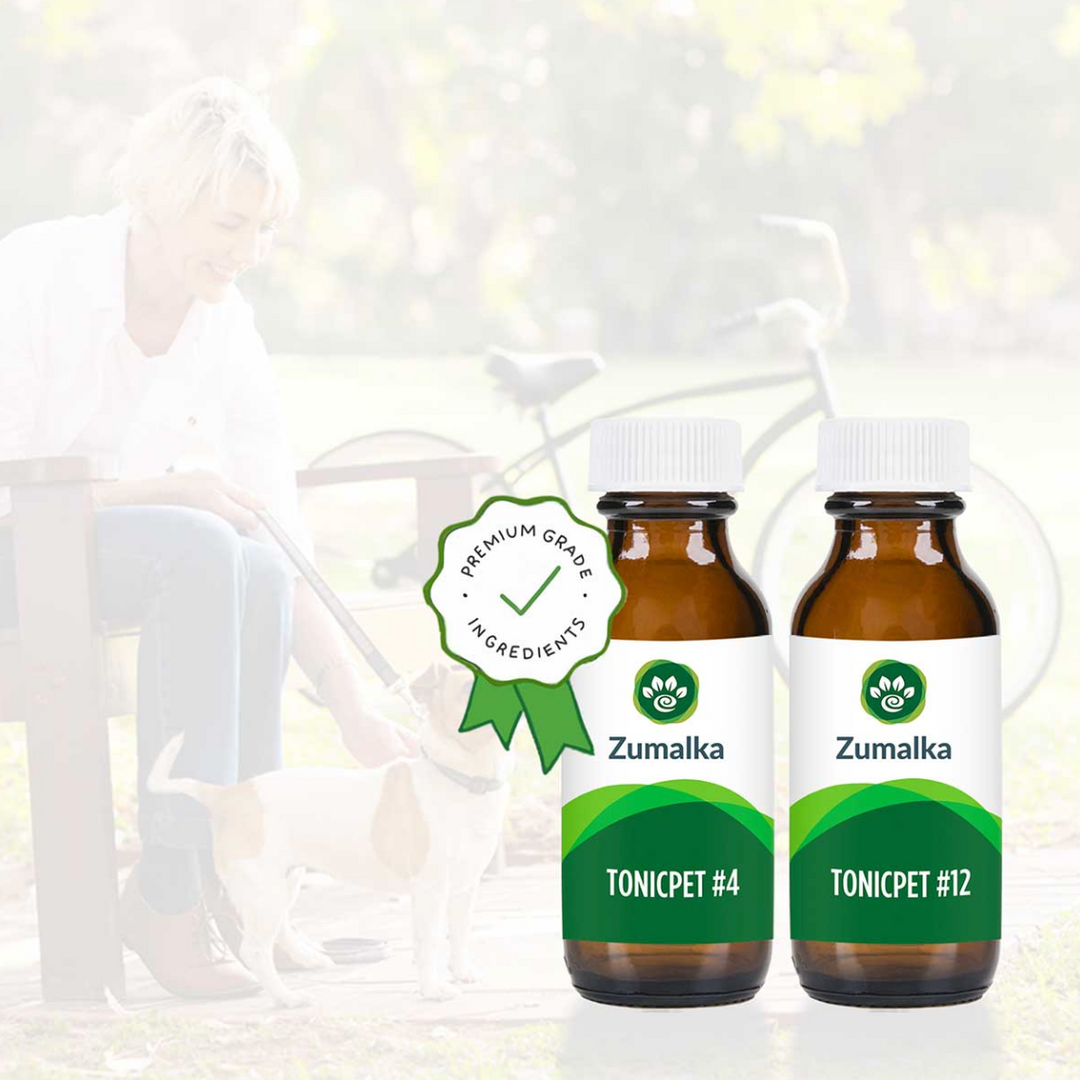 Zumalka Ultimate Corneal Care Maximizer Pack - TonicPet #4 and TonicPet #12 premium grade ingredient bottles